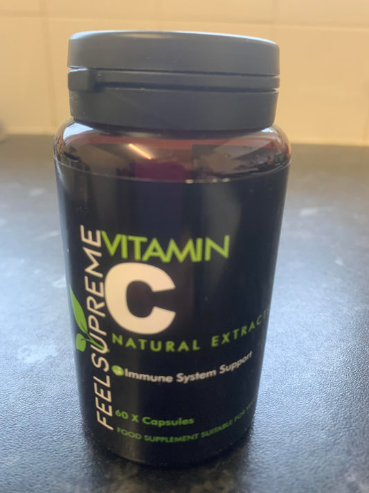 Vitamin C Natural Extracts HPMC Vegetable Capsules